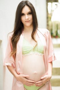 conjunto lingerie gestante grávida